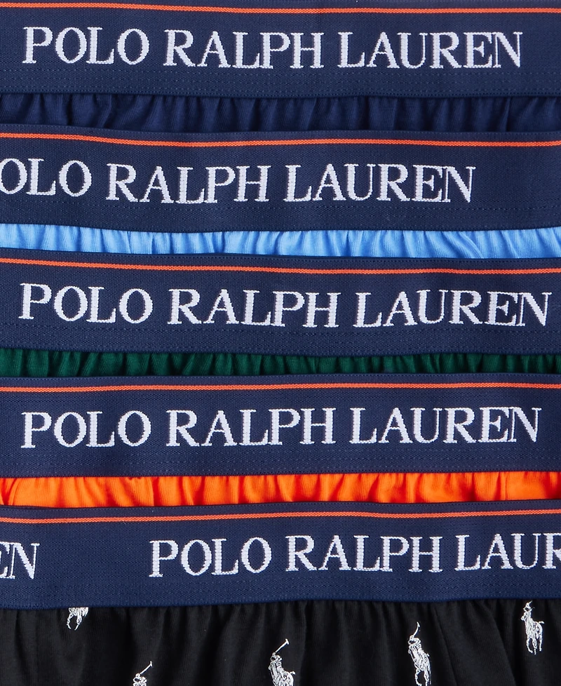 Polo Ralph Lauren Men's 5-Pk. Classic Cotton Knit Boxers