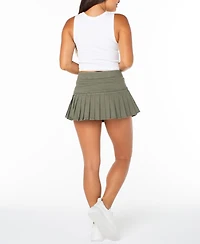 Celebrity Pink Juniors' Pleated Mini Skirt