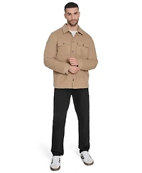 Levi's Men's Corduroy Plaid Lining Shirt Jacket