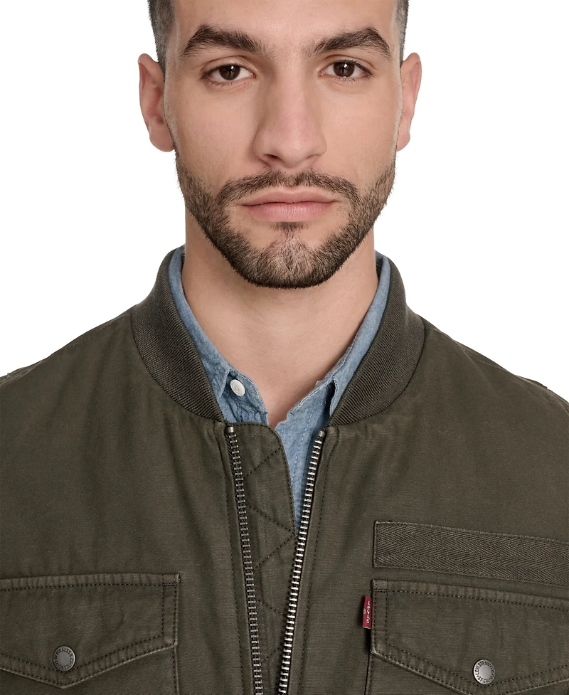 Levi's Men's Cotton Military Bomber