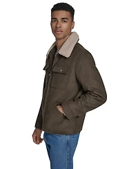 Levi's Men's Wool Blend Depot Sherpa Collar Jacket