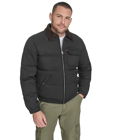 Levi's Men's Quilted Corduroy Collar Depot Jacket