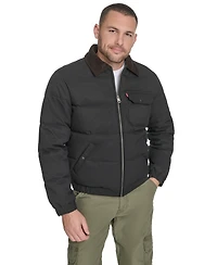 Levi's Men's Quilted Corduroy Collar Depot Jacket