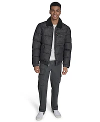 Levi's Men's Denim Quilted Sherpa Collar Jacket