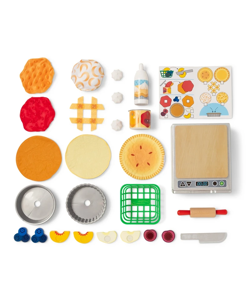 Melissa & Doug "Doughlicious" Cook, Bake & Serve Pretend Play Set