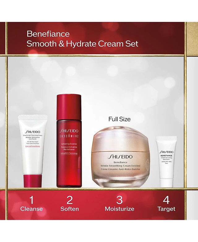 Shiseido Benefiance Smooth Hydrate Cream Set