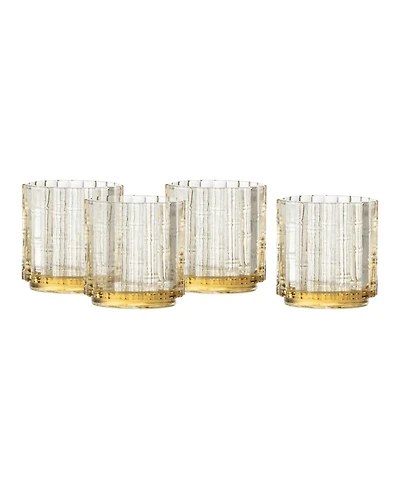 Fortessa Mahalo Double Old-Fashioned Glasses, Set of 4