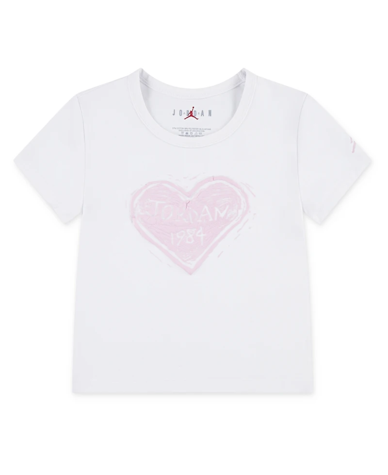 Jordan Girls 7-16 Tree Etch Crewneck T-Shirt