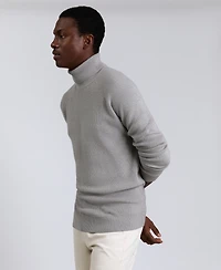 Kenneth Cole Men's Fold Over Turtleneck Sweater