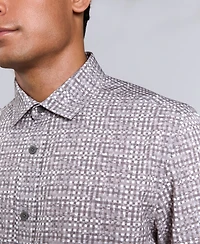Kenneth Cole Men's Slim Fit Performance Shirt