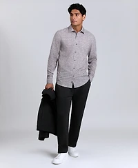 Kenneth Cole Men's Slim Fit Performance Shirt