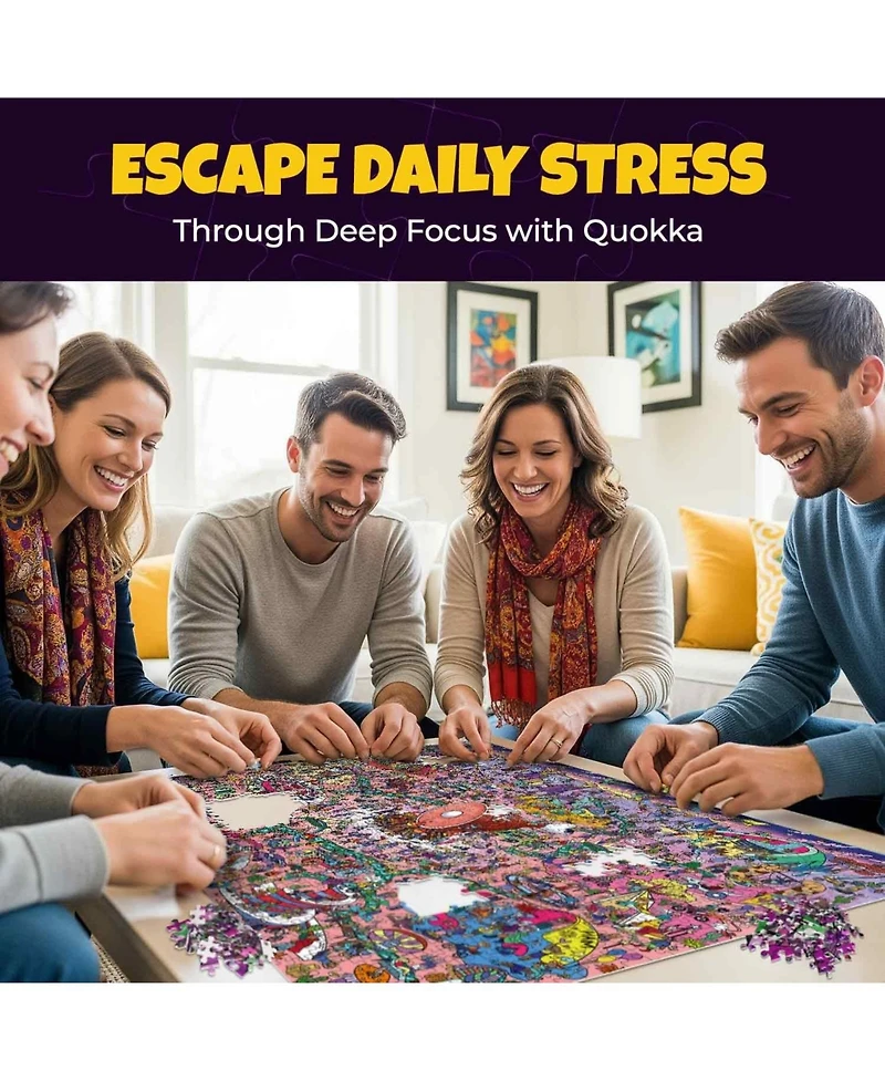 Quokka 1000 Piece Puzzle for Adults with Hidden Secrets & Audio Story