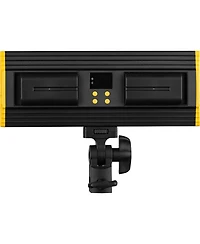 Ikan Onyx Half x 1 Bi-Color 3-Point Led Light Kit with 3x 8' V2 Heavy Duty Light Stand, Graphite