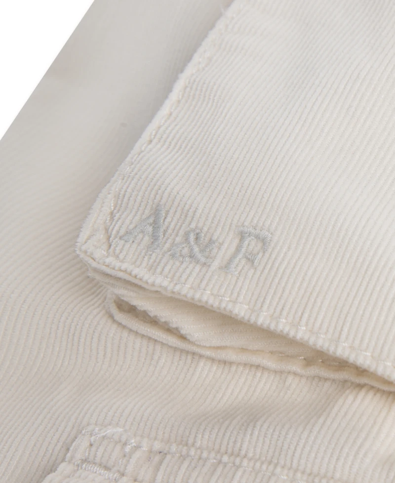 abercrombie Kids Big Girls Corduroy Wide Leg Cargo Pants