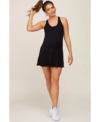 Pinkblush Maternity Grey Tennis Racerback Romper Dress