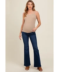 Pinkblush Maternity Navy Blue Flare Leg Jeans