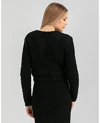 Pietro Brunelli Maternity Button-Front Cardigan Courchevel with Pockets