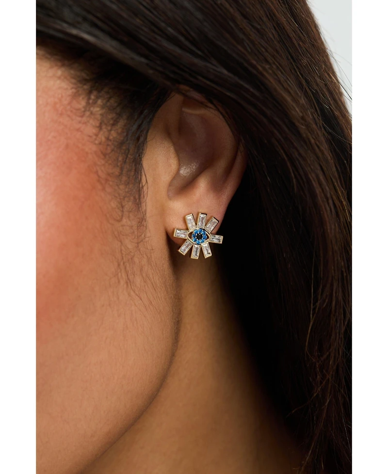 Evil Eye Statement Stud