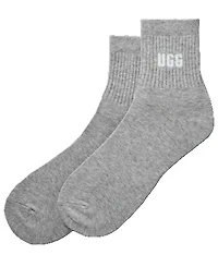 Ugg Women's 2-Pack Quinlin Logo Quarter Socks