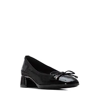 Xti Women's Patent Leather Block Heel Pumps By