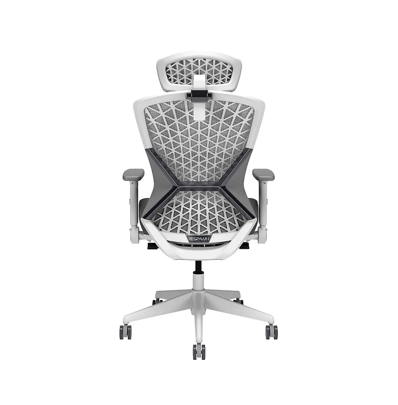 Respawn Office Gaming Chair - High Back, Cooling Gel Seat - Ghost White