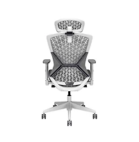 Respawn Office Gaming Chair - High Back, Cooling Gel Seat - Ghost White