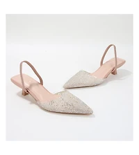 Berness Mara Slingback with Pearls and Rhinestones