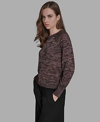 Bcbg Women's Long Sleeve Cowl Neck Sweater
