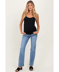 Pinkblush Maternity Medium Mid Rise Straight Jeans
