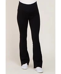 Pinkblush Maternity Black Flared Leggings