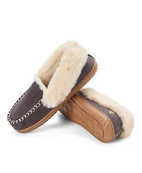 Dearfoams Women's Ryland Cabin Moccasin Slipper