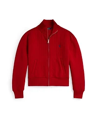 Polo Ralph Lauren Girls 7-16 Quilted Cable-Motif Jacket
