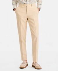 Bar Iii Men's Slim-Fit Linen-Blend Suit Separates Pants, Macy's Exclusive