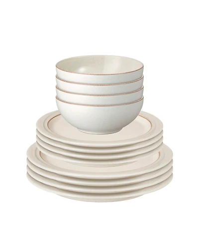 Denby Heritage Atrium 12-Pc. Dinnerware Set, Service for 4