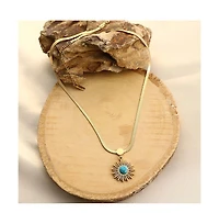 Sohi Women's The Soleil Pendant Necklace