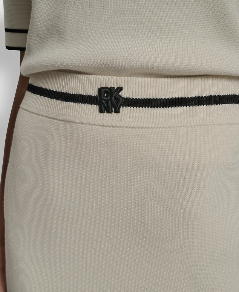 Dkny Jeans Women's Color Block Maxi Skirt