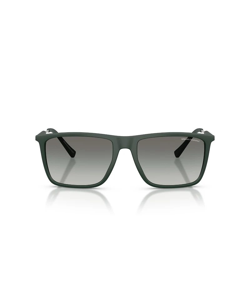 A|X Armani Exchange Men's Square Sunglasses, AX4160S