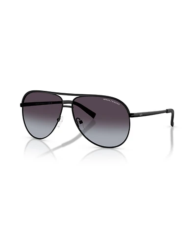 A|X Armani Exchange Unisex Pilot Sunglasses, AX2002