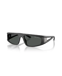 A|X Armani Exchange Unisex Geometric Sunglasses, AX4159SU