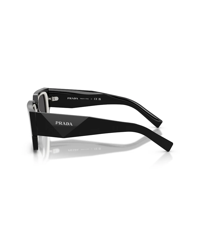 Prada Men's Rectangle Sunglasses