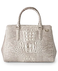 Brahmin Finley Medium Leather Satchel Bag