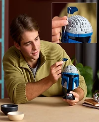 Lego Star Wars Jango Fett Helmet Diy Model Kit