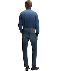 Boss by Hugo Men's Beckham x Blue Stretch Slim-Fit Denim Jeans