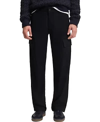 Boss by Hugo Men's Beckham x Micro-Patterned Cotton Cargo Pants