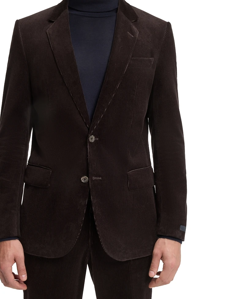 Boss by Hugo Men's Beckham x Striped Cotton Blazer