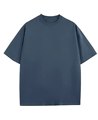 Blu Rock Men's Oversized Crewneck T-Shirt