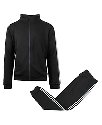 Galaxy By Harvic Men's 2-Pack Tech Fleece Sweatshirt and Jogger Set