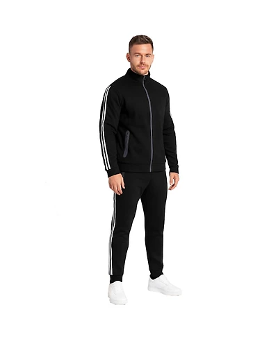 Galaxy By Harvic Men's 2-Pack Tech Fleece Sweatshirt and Jogger Set