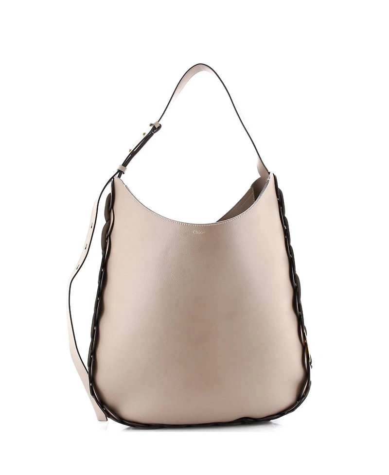 Pre-Owned Chloe Large Darryl Hobo Leather