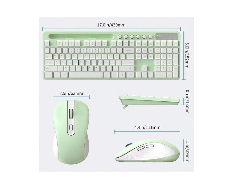 Wireless Keyboard And Mouse Combo